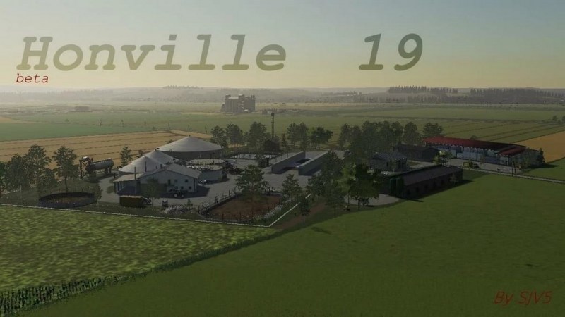 Карта «Honville 19» для Farming Simulator 2019 главная картинка