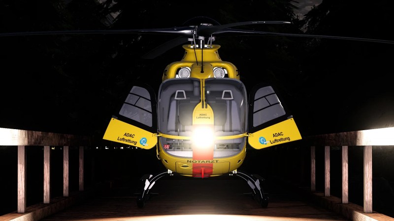 Мод «Adac Eurocopter EC135» для Farming Simulator 2019 главная картинка