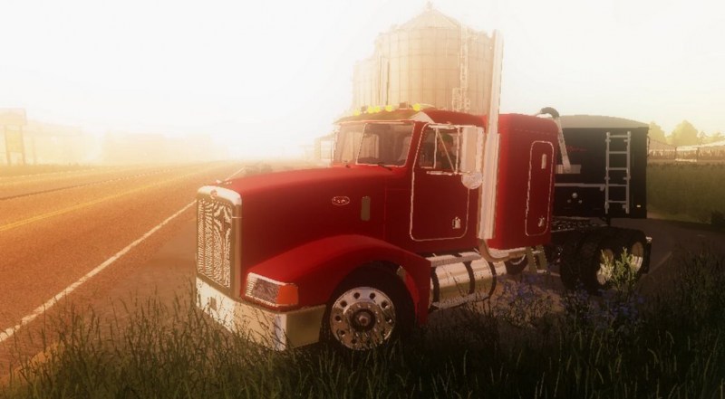 Мод «Peterbilt 377B» для Farming Simulator 2019 главная картинка
