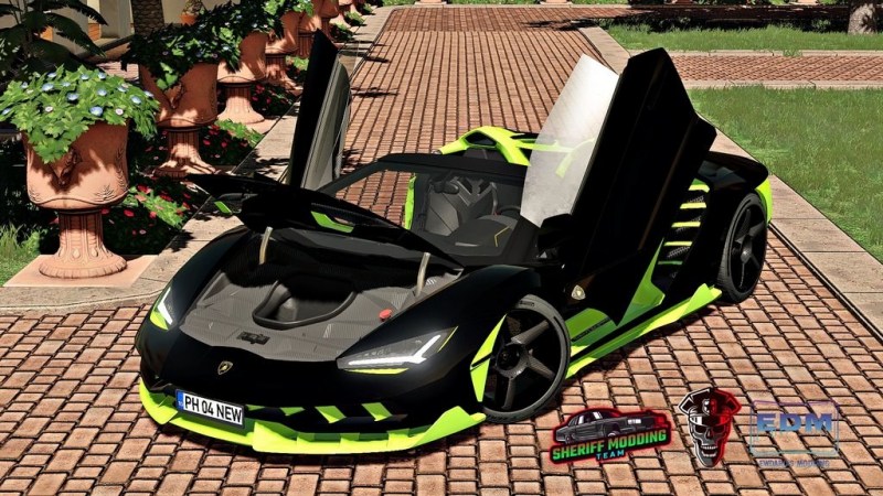 Мод «Lamborghini Centenario Roadster» для Farming Simulator 2019 главная картинка