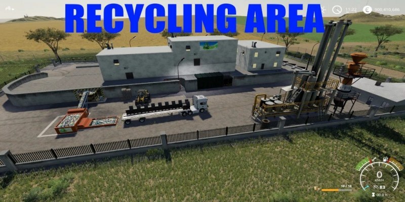 Мод «Recycling Sell Point» для Farming Simulator 2019 главная картинка