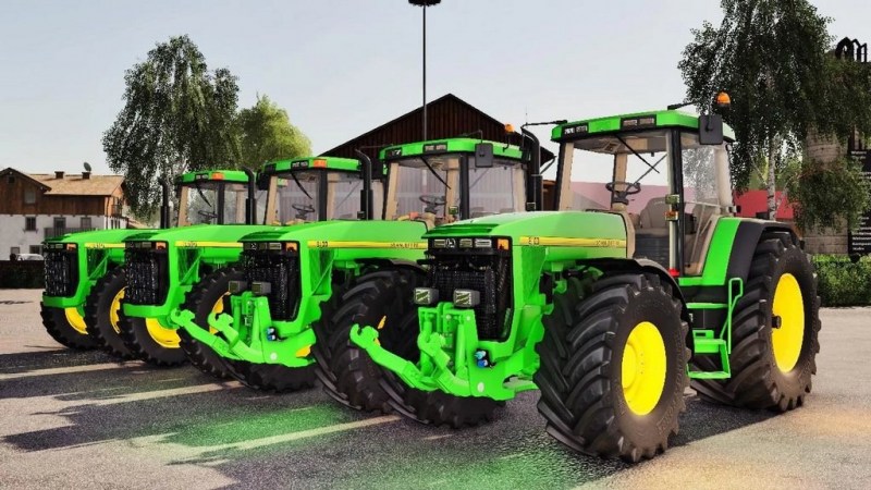 Мод «John Deere 8000/8010 Series US & EU» для Farming Simulator 2019 главная картинка