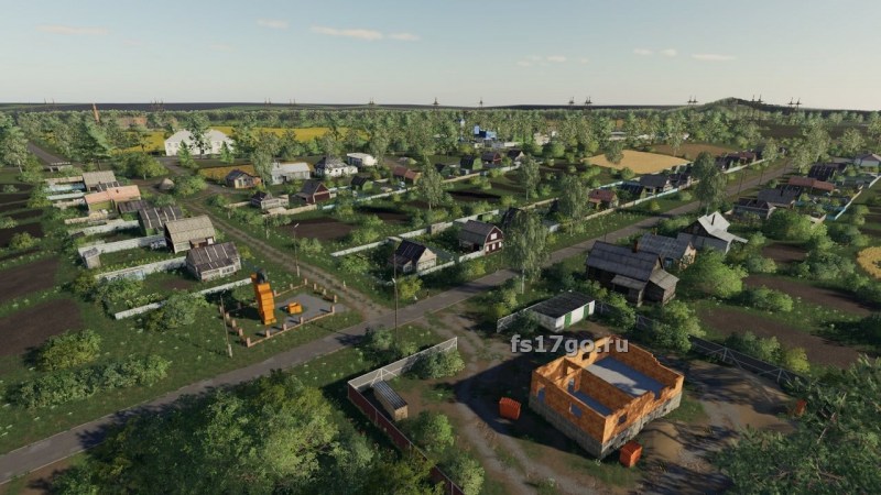 Карта «Федорищи» для Farming Simulator 2019 главная картинка
