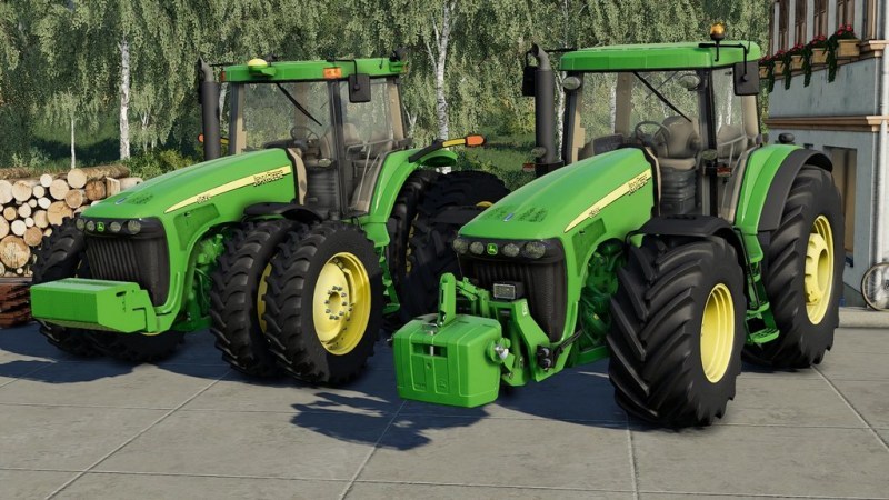Мод «John Deere 8020 Series» для Farming Simulator 2019 главная картинка