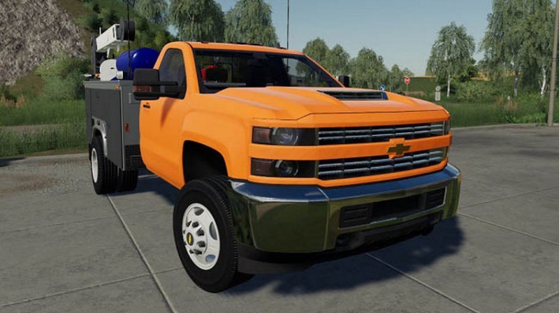 Мод «Chevy 2500/3500HD Service Truck» для Farming Simulator 2019 главная картинка
