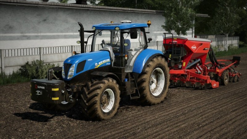 Мод «New Holland T7 2011 Series» для Farming Simulator 2019 главная картинка