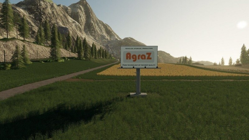 Мод «AgraZ Billboards» для Farming Simulator 2019 главная картинка