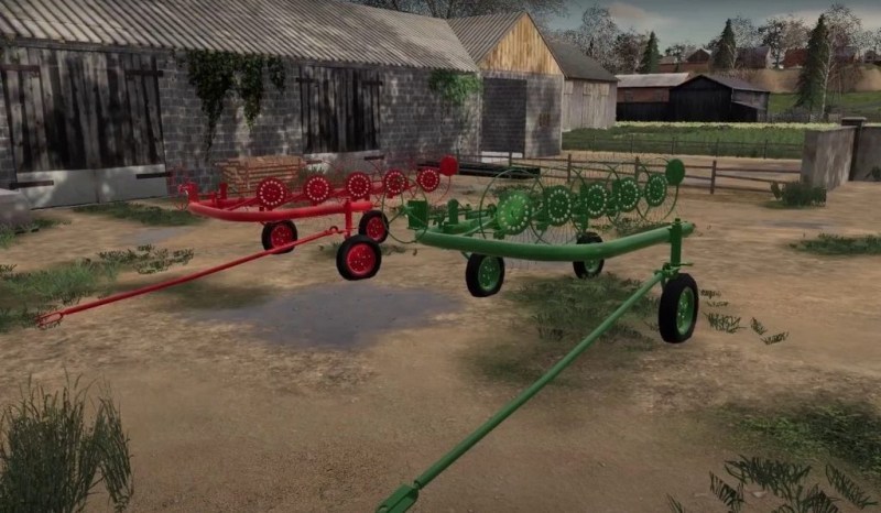 Мод «Agromet z211 Multicolor» для Farming Simulator 2019 главная картинка