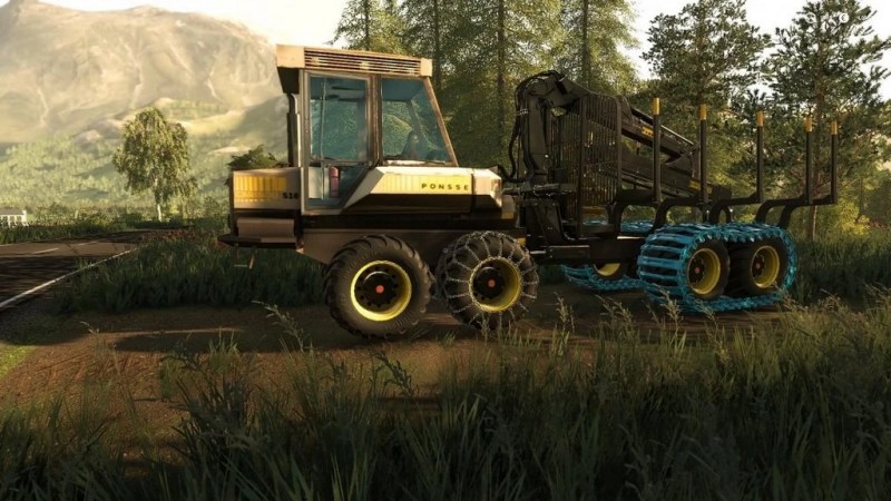 Мод «Ponsse Caribou» для Farming Simulator 2019 главная картинка