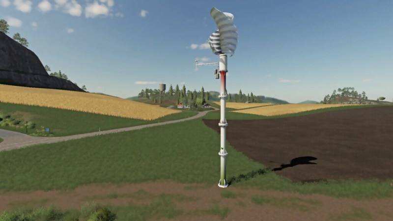 Мод «Vertical Wind Turbine Lizard H-15» для Farming Simulator 2019 главная картинка