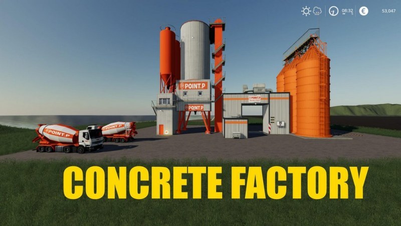 Мод «Concrete Factory» для Farming Simulator 2019 главная картинка