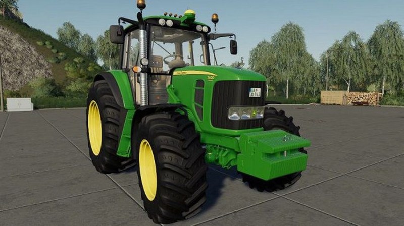 Мод «John Deere 7430/7530» для Farming Simulator 2019 главная картинка