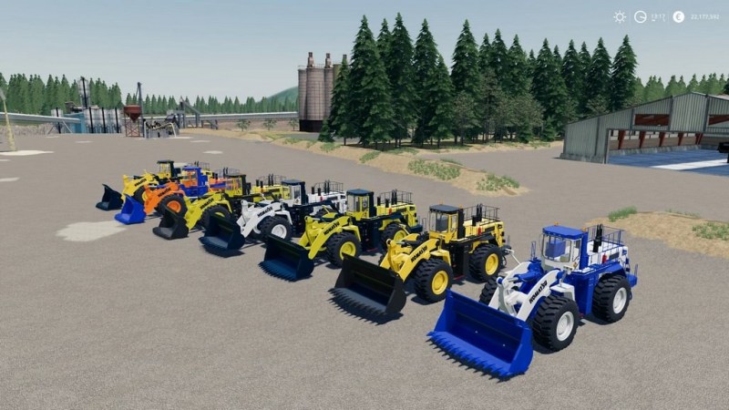 Мод «Komatsu WA-900 Mining Loader» для Farming Simulator 2019 главная картинка