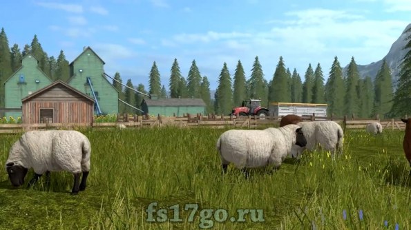 Животноводство в игре Farming Simulator 2017