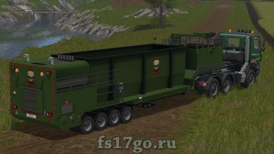 Щеподробилка The Beast для Farming Simulator 2017