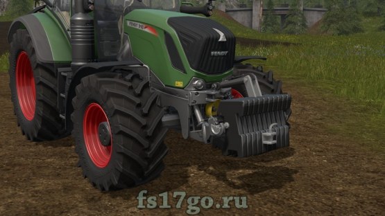 Противовес с наборным весом 400-2000 кг для Farming Simulator 2017