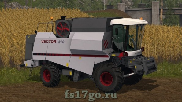 Комбайн Вектор 410 для Farming Simulator 2017