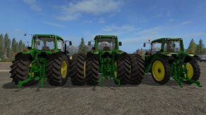 Мод John Deere 7430/7530 для Farming Simulator 2017