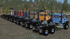 Тягач Caterpillar CT660 для Farming Simulator 2017