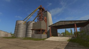 Карта с большими полями для Farming Simulator 2017