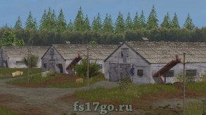 Карта Черкащина для Farming Simulator 2017