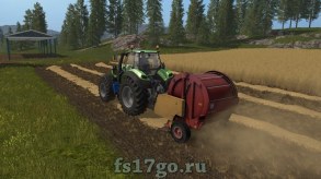 Мод тюковщик ПРФ-180 для Farming Simulator 2017