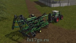 Плуг John Deere 2720 Disk Ripper для Farming Simulator 2017