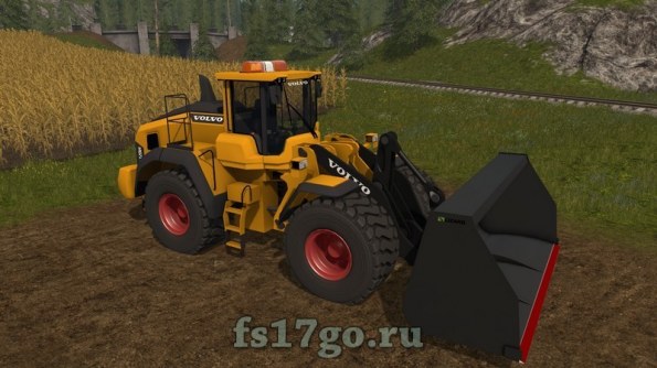 Мод погрузчик Volvo L220H для Farming Simulator 2017