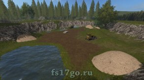 Карта Коровино для Farming Simulator 2017