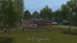 Карта Коровино для Farming Simulator 2017