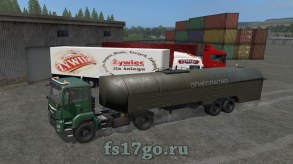 Мод топливозаправщик ТЗ 22 для Farming Simulator 2017