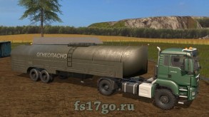 Мод топливозаправщик ТЗ 22 для Farming Simulator 2017
