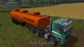 Farming Simulator 2017 прицеп для топлива — АТЗ Нефаз