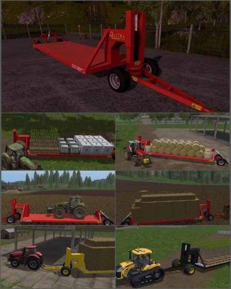 Трал Board CTI 8500 с автоподбором для Farming Simulator 2017