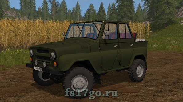 Мод авто УАЗ-469 Сервис для Farming Simulator 2017
