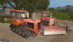 Мод бульдозера ДТ-75Н для Farming Simulator 2017
