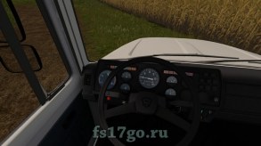 Мод бензовоз ГАЗ-3309 АТЗ-4.9 для Farming Simulator 2017