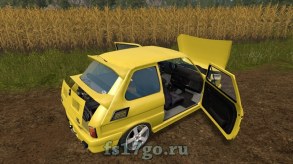 Мод автомобиль Fiat 126p Тюнинг для Farming Simulator 2017