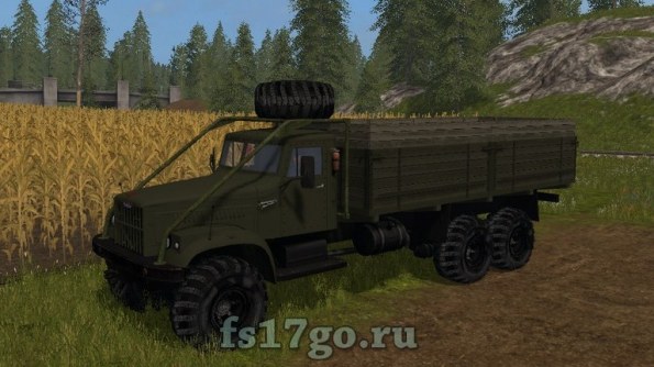 Мод грузовик КрАЗ-257 для Farming Simulator 2017