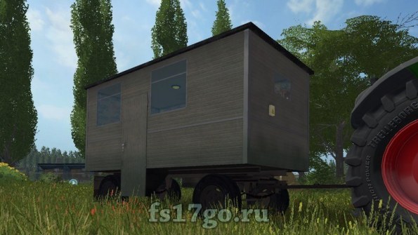 Мод прицеп «Дом на колесах» для Farming Simulator 2017