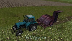 Ботвоудалитель для свеклы БМ-6Б для Farming Simulator 17