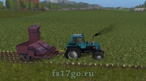 Ботвоудалитель для свеклы БМ-6Б для Farming Simulator 17