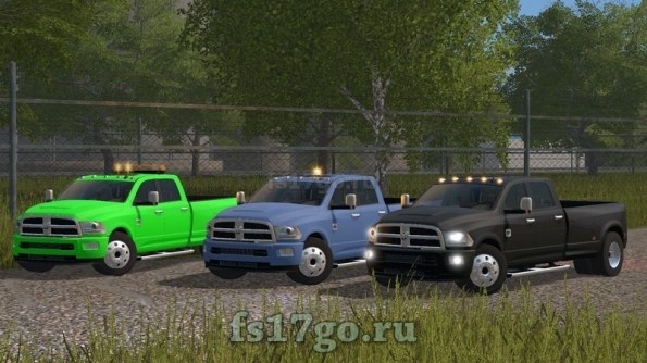 Мод «Dodge Ram 3500 Autoload» для Farming Simulator 2017