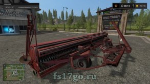 Мод сеялки IH 6200 Dupla для Farming Simulator 2017
