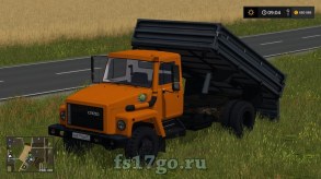 Мод грузовика «ГАЗ 3307» для Фарминг Симулятор 2017
