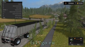 Большой полуприцеп Dakota 48FT для Farming Simulator 2017