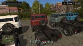 Мод тягача «IFA L60 SZM» для Farming Simulator 2017