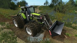 Мод трактора «CLAAS Axion 800» для Farming Simulator 2017