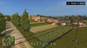 Карта «Dolgosfalva Map» для Farming Simulator 2017