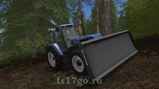 Мод отвал «MGS 350» для Farming Simulator 2017